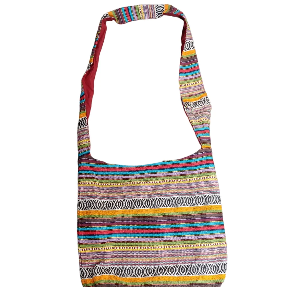 Hobo Womens Bag Kilm Multi Color Multi Pattern Boho Hippie Festival Shoulder Bag